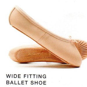 Leather Ballet Shoe (Wide Fitting)